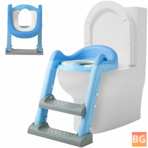 Kids' Toilet Training Seat with Ladder and Portable Urinal