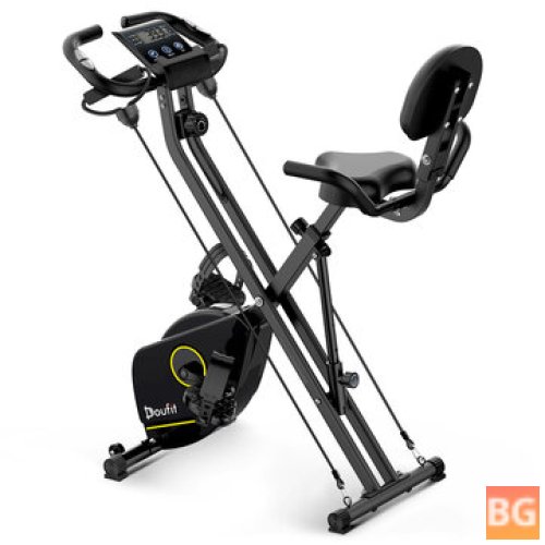 EB-11 Exercise Bike with Resistance Band and Backrest - 150kg Capacity