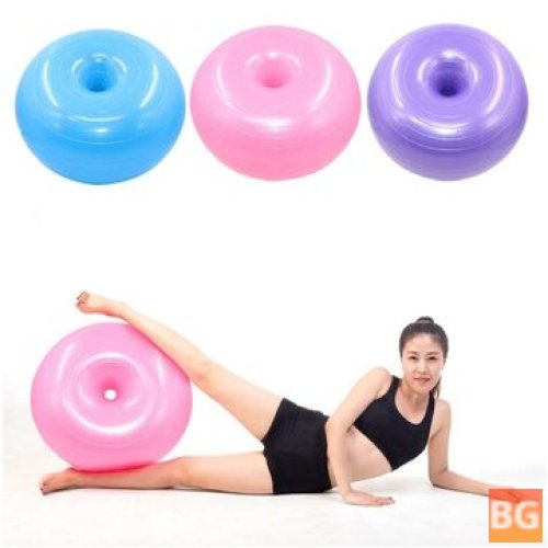 Yoga Balls - Donut Exercise Massage Ball - Anti-Burst