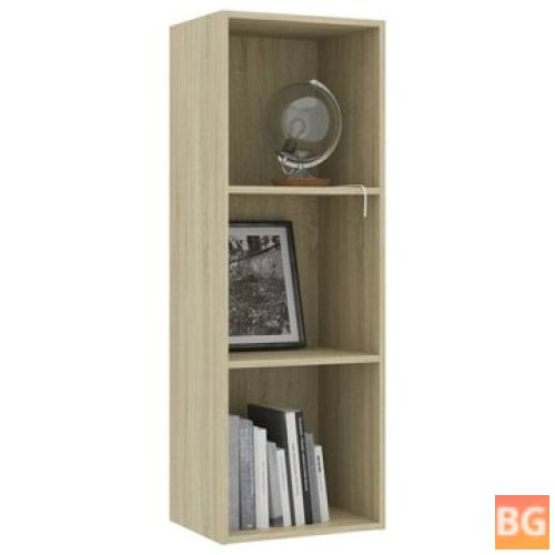 Book Cabinet Sonoma Oak - 15.7"x11.8"x44.9