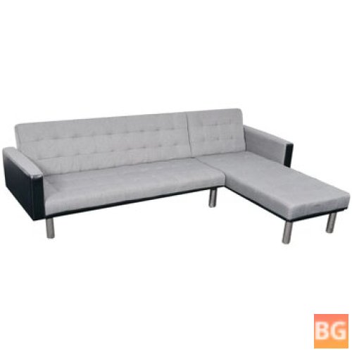 Sofa Bed in Black and Gray