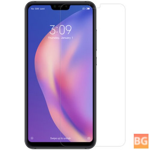 Excellway Tempered Glass Screen Protector for Xiaomi Mi 8 Lite