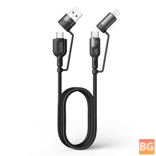 MCDODO Fast Charge Data Cable for Multiple Devices