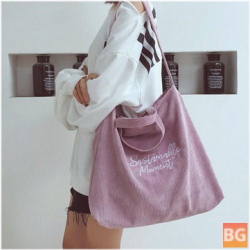 Large Woman's Shoulder Crossbody Bag for Travel Shopping