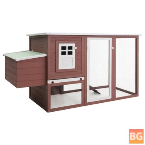 Chickens & Pets: Outdoor Chicken Cage & Hen House