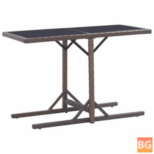 Garden Table - Brown 43.3