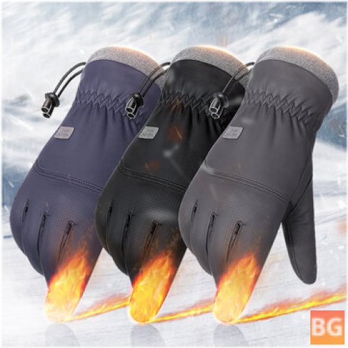 Winter Gloves for Snowboarding - Touch Screen Windproof Thermal Warm Sport Gloves