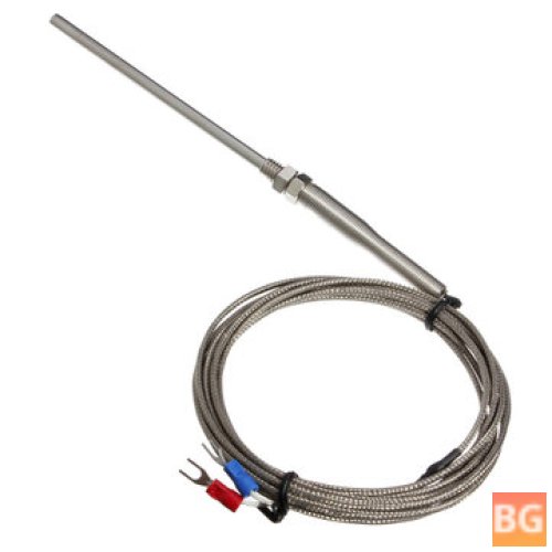 100mm K Type Probe for 3m K Type Thermocouple