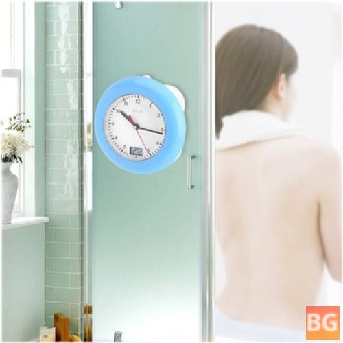Baldr Temperature Sensor Digital Thermometer Wall Mount Clock with Suction Cup