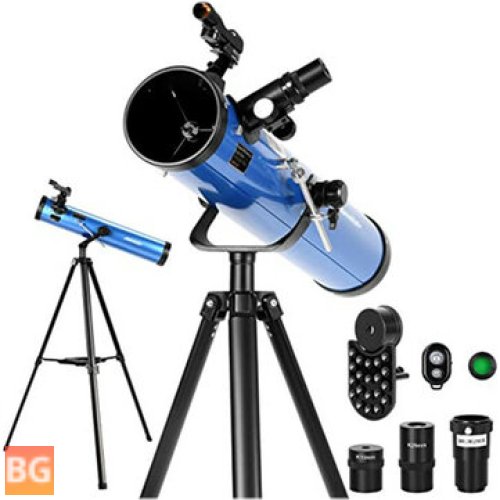 AOMEKIE Telescope Kit with Phone Adapter and Bluetooth Controller