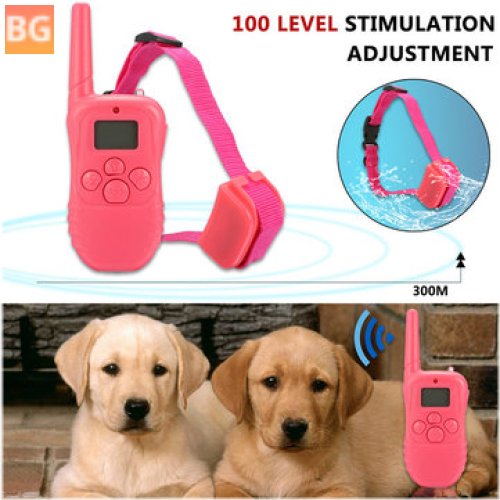 Remote Control for Dog Training Collars - 100 Level Vibrate
