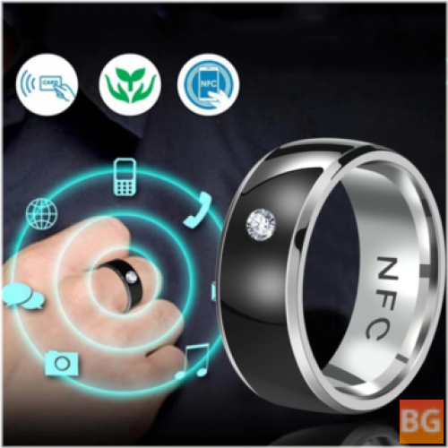 Smart Temperature Ring with NFC Technology