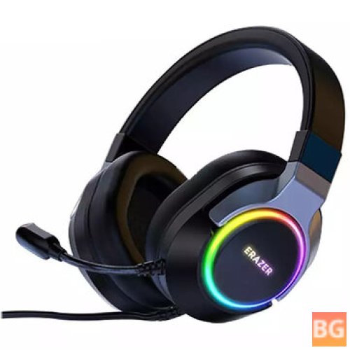 Lenovo H5 Gaming Headset - 50mm Dynamic Driver 7.1 Surround Sound RGB Light ENC Noise Cancelling 0.29KG