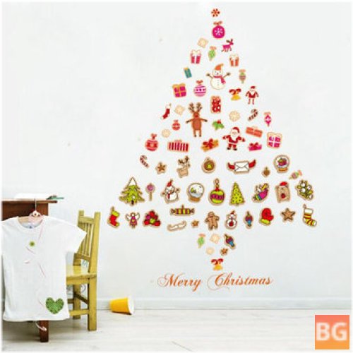 Christmas Party Home Decoration stickers for windows - Kids gift