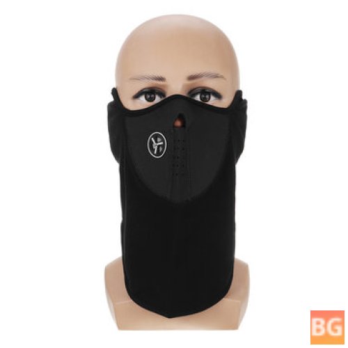 Warm Motorcycle Riding Face Mask with Dustproof Design