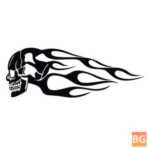 Gas Tank Decal Sticker - 13.5x5 inches