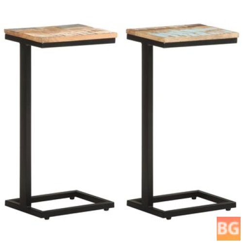 Table with Two Shelves and 24 Inches Wide