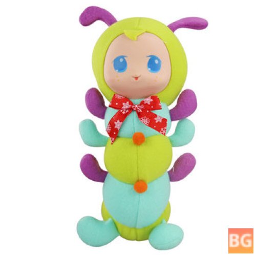 Caterpillar Stuffed Bedtime Playmate - Short Plush Toy