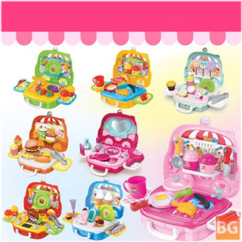 Dream Suitcase for Kids - educational role play blocks toys set