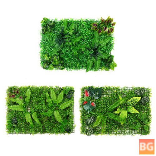 Artificial Greenery Hedges - Wall Panels - Plastic - Faux Shrubs - Decor - Garden - Privacy Screen - Fence