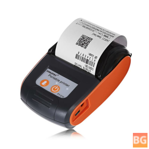 PT-210 Wireless Bluetooth Thermal Receipt Printer - 58MM