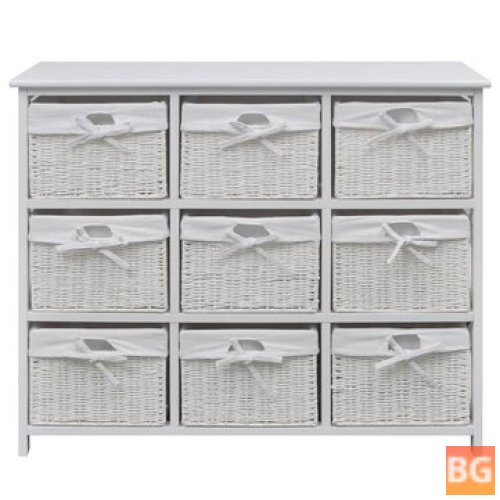 Storage Cabinet - Akron White