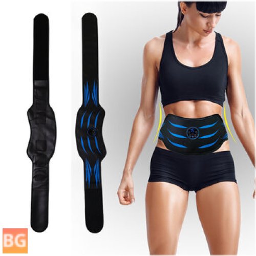 EMS Smart Fitness Belts - 15-Gears, Abdominal Massage Sticker, with Durable USB Charging