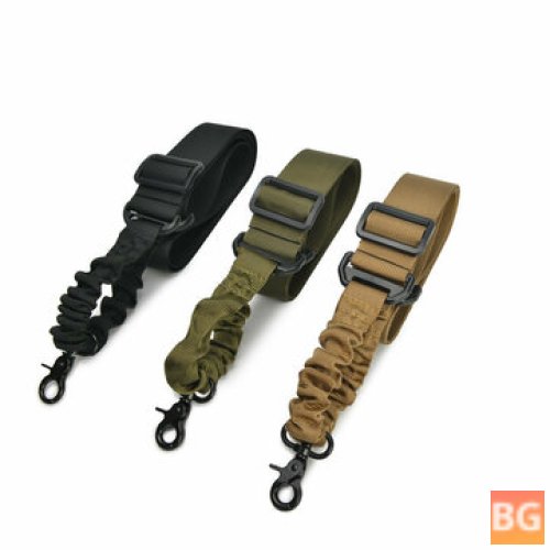 Tactical Camping Belt with Bungee Sling