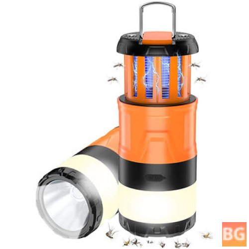 Stretchable Mosquito Killer Camping Lamp with USB Rechargeable Led Lantern