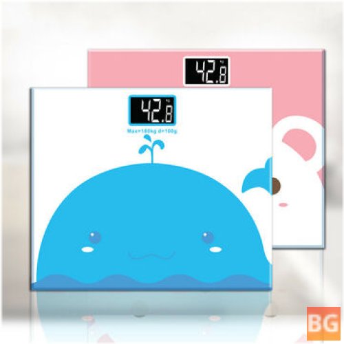 Bathroom Scales - Glass Floor Scale - Electronic Digital Scale