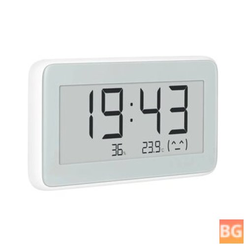 Digital Clock with Temperature and Humidity Sensor - Mi Home