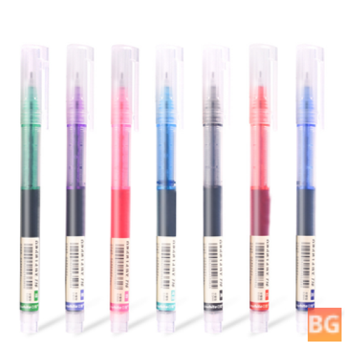 12Pcs Quick-drying Liquid Gel Pens for Students and Office Use