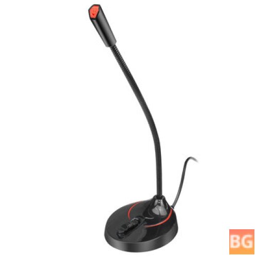 Computer Desktop Microphone with 360-Degree View