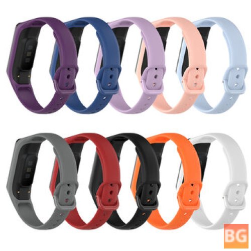 Soft Silicone Watch Band for Samsung Fit2