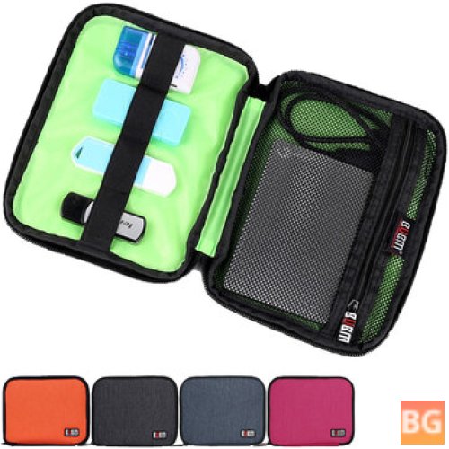 BUBM Portable Storage Case - Multifunctional Storage Carry Protection Pouch Organiser Case Bag