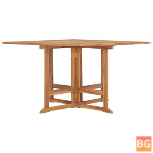 Teak Wood Folding Garden Dining Table