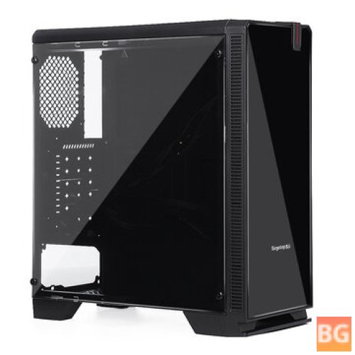 Computer Gaming Case - ATX M-ATX ITX - USB 3.0 Ports, Tempered Glass, Windows with 8 Pcs 120mm Fans