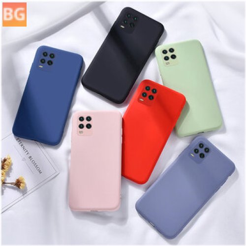 Xiaomi Mi 10 Lite Protective Back Cover with Smooth Shockproof Silicone