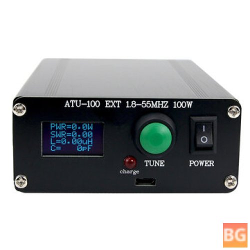 ATU100 Auto Antenna Tuner - 100W 1.8-55MHz/1.8-30MHz