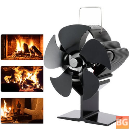 Mini Fireplace Fan for Heat Distribution