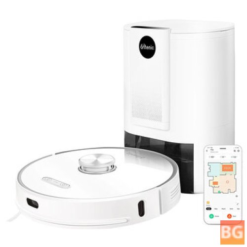 Ultenic T10 Self-Emptying Robot Vacuum with 3000pa Suction and App Control