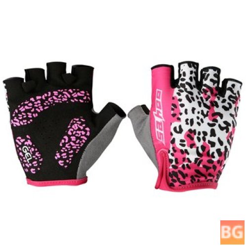 Women's Cycling Gloves with Shockproof and Anti-slip grip