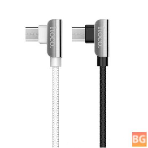 Micro USB Charging Cable for Tablet - 90 Degree