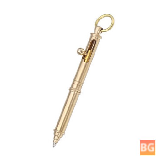 EDC Brass Pen - Pure Checker Writing Pen
