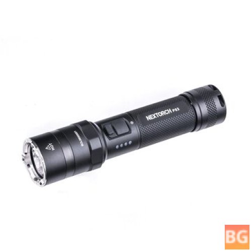 NEXTORCH P83 1300lm Tactical Flashlight - 280m High Output - Type-C USB Rechargeable LED Torch