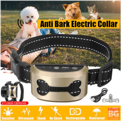 7Gears Anti Bark Collar - Waterproof, Electric Shockproof, Pet Supplies
