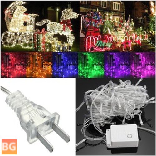 Wedding Light - 10 Meters 100 LED Fairy String - Outdoor - Waterproof - Party Lamp - US Plug - 110V