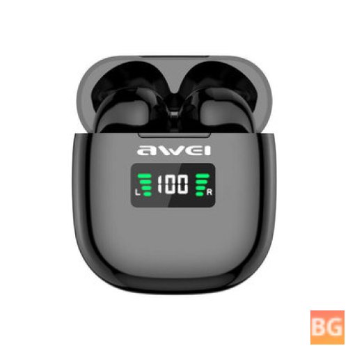 AUDIO-VIEWER T19P Bluetooth 5.0 Earbuds with Touch Control and Waterproof Headset