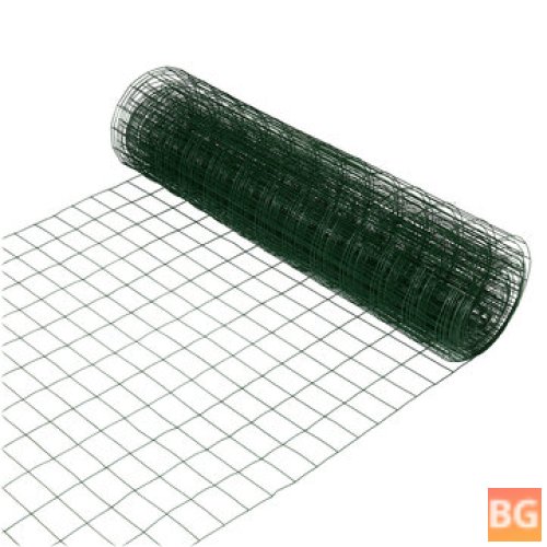 Garden Netting 36in×50ft Green Vinyl Coated Fence 16 Gauge 2