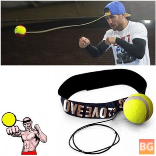 Fight Ball Boxing Ball with Head Band - Speed Training and Boxing Training Ball